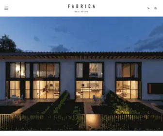 Fabricarealestate.com(Fabrica RE) Screenshot