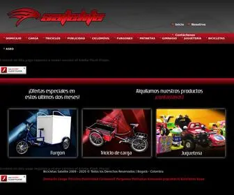 Fabricasatelite.com(Bicicletas) Screenshot