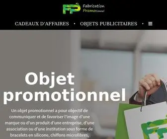 Fabrication-Promotionnel.fr(Fabrication d'objet promotionnel) Screenshot