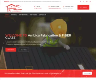 Fabricationwala.com(AMBICA FABRICATION & FIBERGLASS) Screenshot