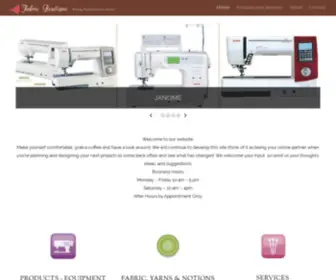 Fabricboutique.ca(Fabricboutique) Screenshot