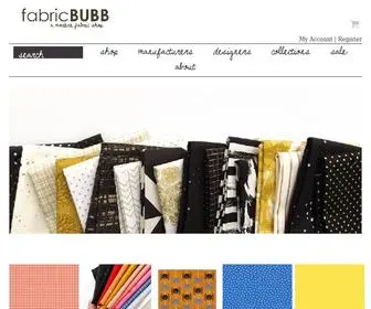 Fabricbubb.com(Fabric Bubb) Screenshot