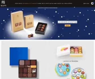 Fabrice-Gillotte.com(Chocolatier en ligne Meilleur Ouvrier de France) Screenshot