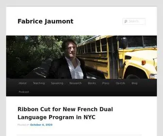 Fabricejaumont.net(Fabrice Jaumont) Screenshot