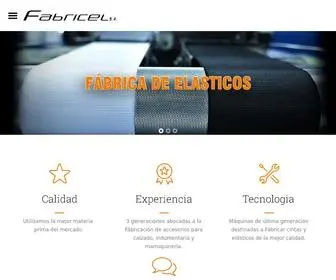 Fabricel.com(Fabricel S.A) Screenshot