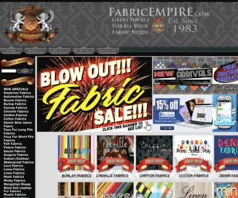 Fabricempire.com(Fabric Empire) Screenshot