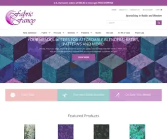 FabricFancy.com(Fabric Fancy) Screenshot