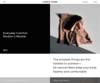 FabricForm.kr(FABRIC FORM) Screenshot