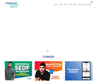 Fabriciodutra.com(Professor Fabrício Dutra) Screenshot