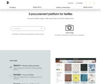 Fabricmonde.com(Fabric Monde) Screenshot