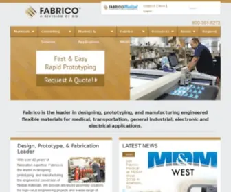 Fabrico.com(Fabrication Solutions) Screenshot