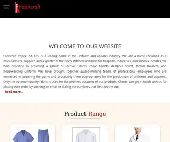 Fabricraft-Impex.co.in(Housekeeping Uniform Manufacturer exporter Supplier in Nagpur) Screenshot