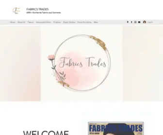 Fabricstrades.com(Fabric Wholesalers) Screenshot