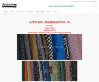 Fabrictime.com(Fabrictime) Screenshot