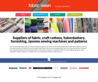 FabricVision.co.nz(FabricVision) Screenshot