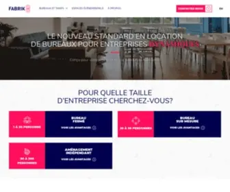 Fabrik8.ca(Millieu de travail pour entreprise dynamique) Screenshot