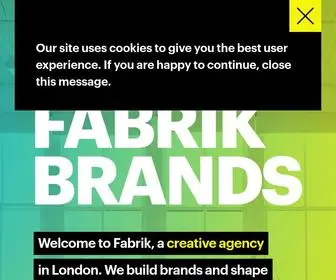 Fabrikbrands.com(Fabrik) Screenshot