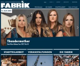 Fabrik.de(Fabrik Hamburg) Screenshot