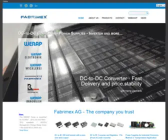 Fabrimex.com(AC to DC Converter) Screenshot