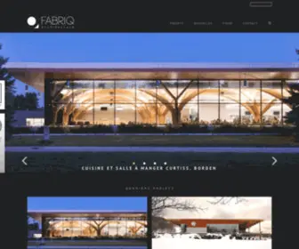 Fabriq.com(FABRIQ architecture) Screenshot