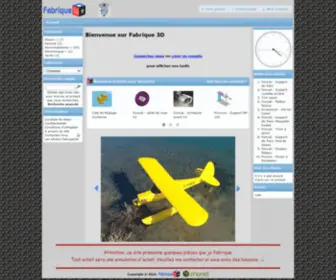Fabrique3D.fr(Fabrique 3D) Screenshot