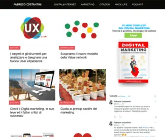 Fabriziocostantini.it(Digital marketing) Screenshot
