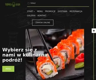 Fabryka-Sushi.pl(Fabryka Sushi ul. Jana III Sobieskiego 15) Screenshot