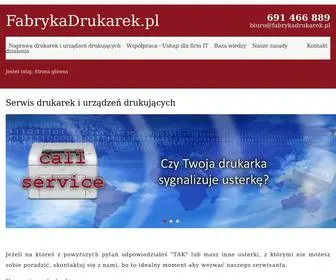 Fabrykadrukarek.pl(Strona główna) Screenshot