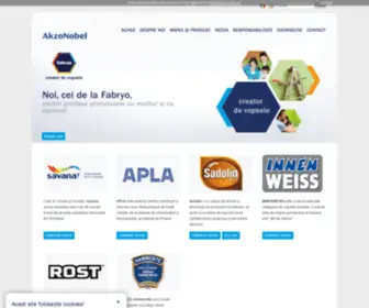 Fabryo.com(Mărci și produse Fabryo Corporation) Screenshot