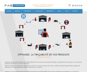 Fabtracer.com(Traçabilité des produits) Screenshot