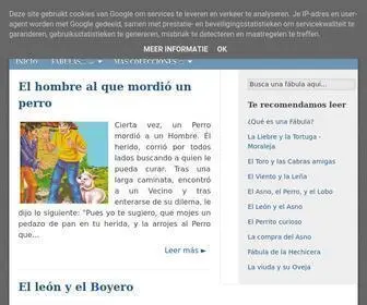 Fabulasparaninos.com(Fábulas) Screenshot