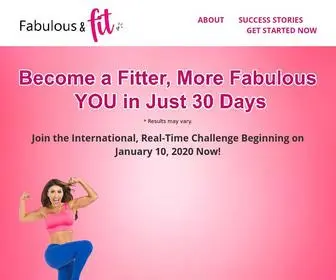 Fabulousandfit.com(Fabulous & Fit) Screenshot