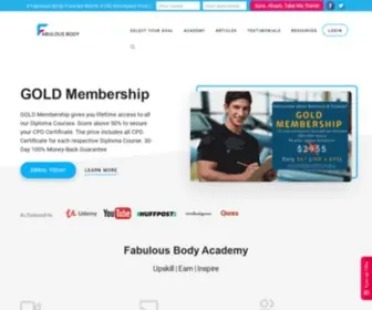 Fabulousbody.com(Helping Regular Folks build a #Fabbody) Screenshot