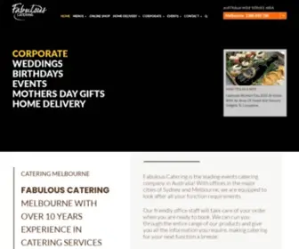 Fabulouscatering.com.au(Professional Catering) Screenshot