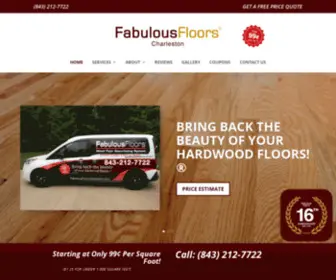 Fabulousfloorscharleston.com(Hardwood Floor Refinishing Charleston) Screenshot