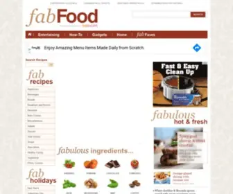 Fabulousfoods.com(Recipes) Screenshot