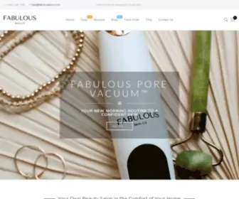 Fabulouskinco.com(Fabulous Skin Co) Screenshot