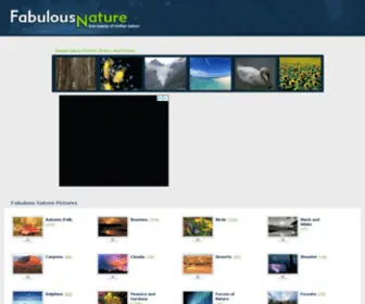 Fabulousnature.com(Fabulous Nature Pictures) Screenshot