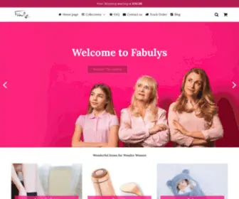 Fabulys.com(Wonderful Items for Wonder Women) Screenshot