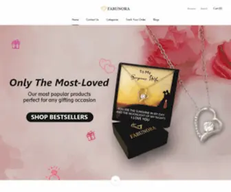 Fabunora.com(India's Most Unique Jewelry Gifts For Your Loved Ones) Screenshot