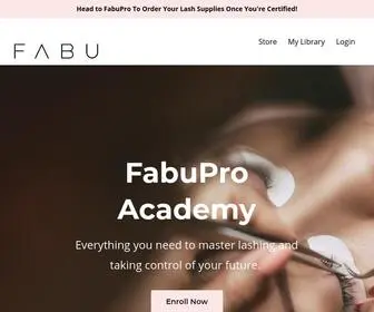 Fabuproacademy.com(Fabu Academy) Screenshot