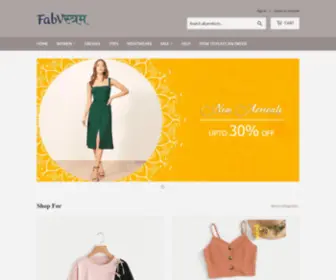 Fabvastram.com(Fabvastram) Screenshot