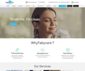 Fabycare.com(Best Online Express Laundry Service in Kolkata) Screenshot