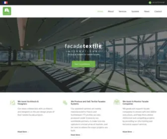 Facade-Textile.com(Façade Textile) Screenshot