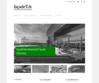 Facadetek.com(FaçadeTek) Screenshot