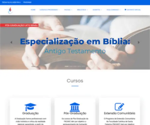 Facasc.edu.br(Facasc) Screenshot