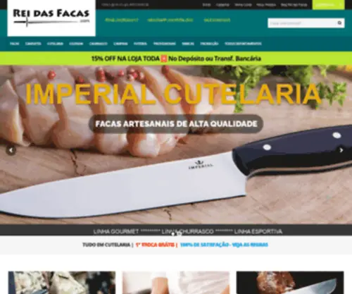 Facaseespadas.com.br(FACAS) Screenshot