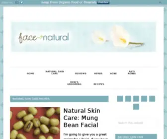 Face-Natural.com(Face Natural) Screenshot