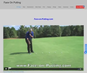 Face-ON-Putting.com(Golfers how is your putting) Screenshot