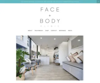 Faceandbodyclinic.com.au(Face and Body Clinic) Screenshot